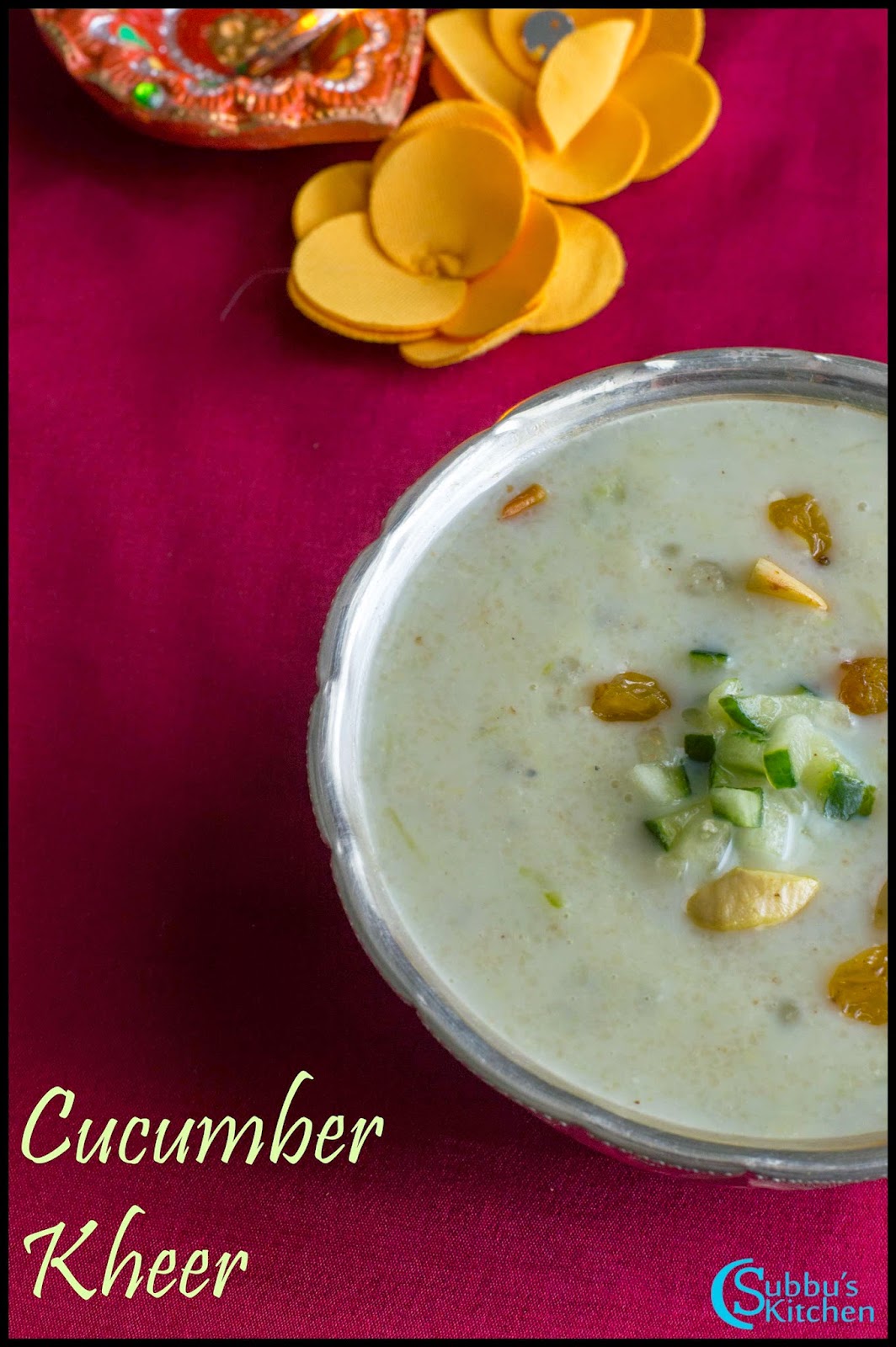 Cucumber Kheer Recipe | Vellarikkai Payasam Recipe Cucumber Kheer Recipe | Vellarikkai Payasam Recipe