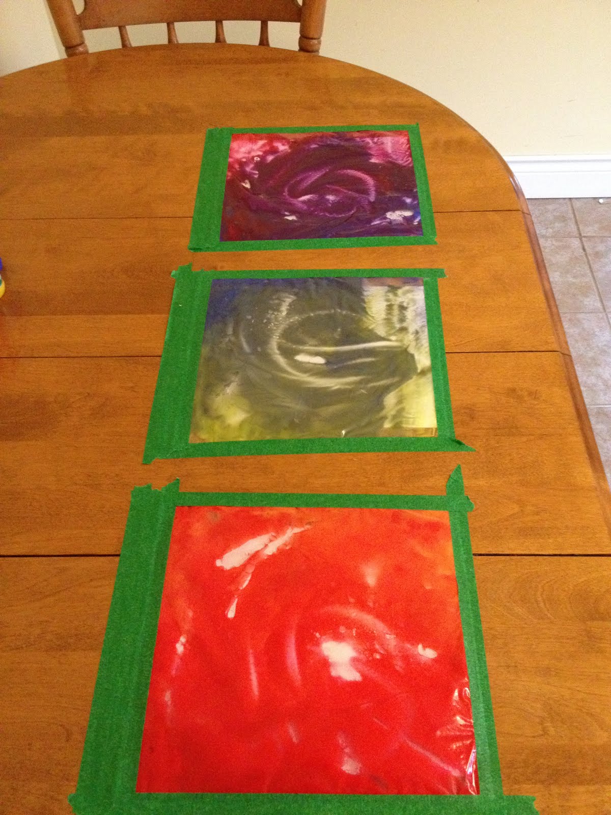 🎨 Mess Free Painting for Toddlers in a Ziplock Bag!