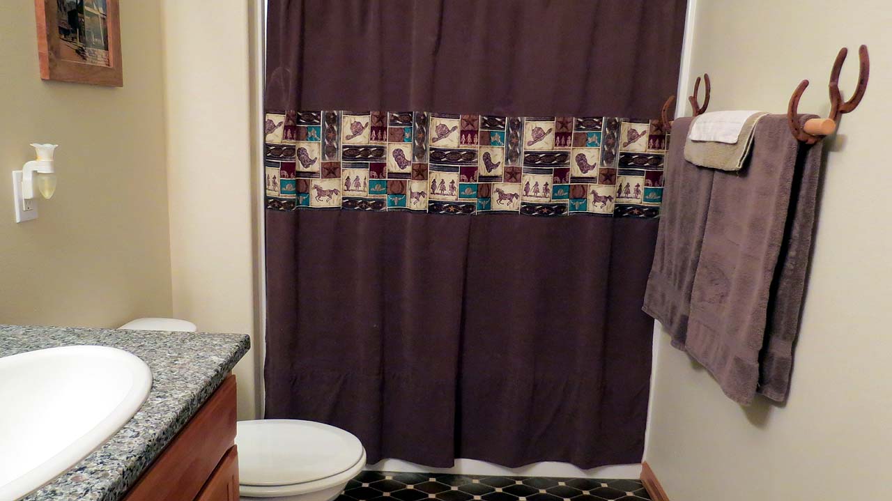 Sew, What's Cookin'?: Shower Curtain 'Runner'