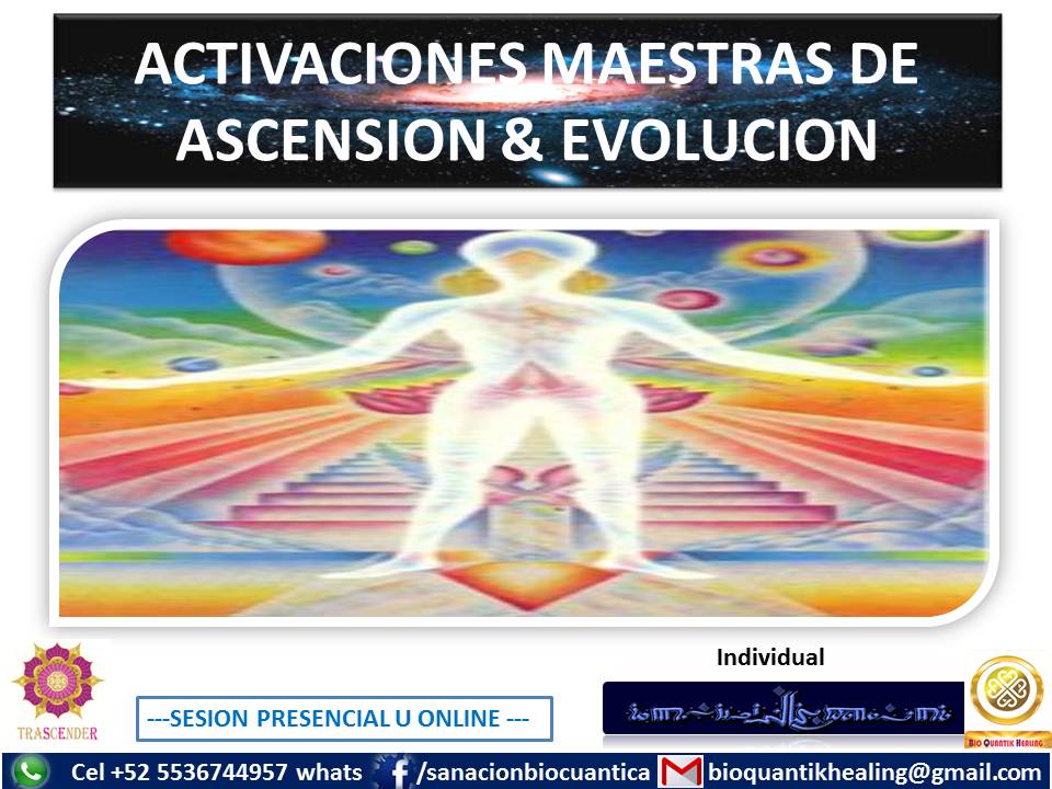 ACTIVACIONES MAESTRAS DE ASCENCION