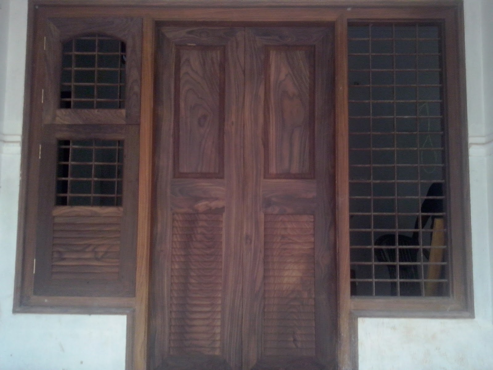 kerala style Carpenter works and designs Kerala Style Wooden Double