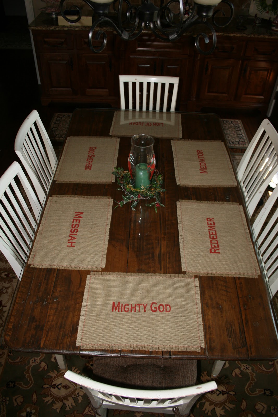 Family Mementos CHRISTmas Placemats