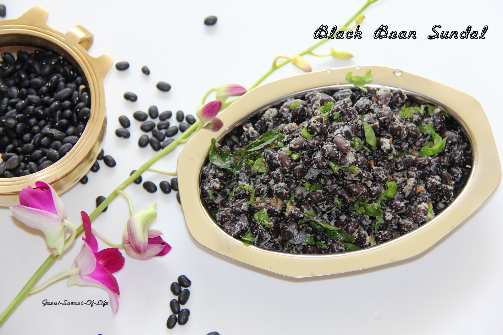 Black Bean Sundal How to make Sundal with black bean? navarathri recipes Great Secret Of Life