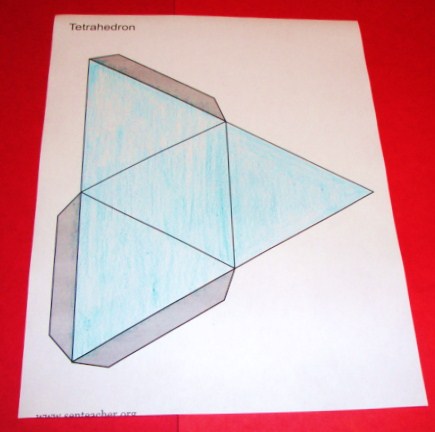 Net Triangular Pyramid
