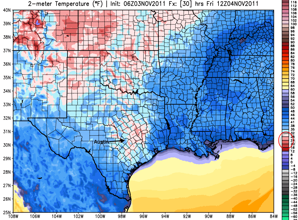 The Original Weather Blog Threat of First Freeze Expands In Texas