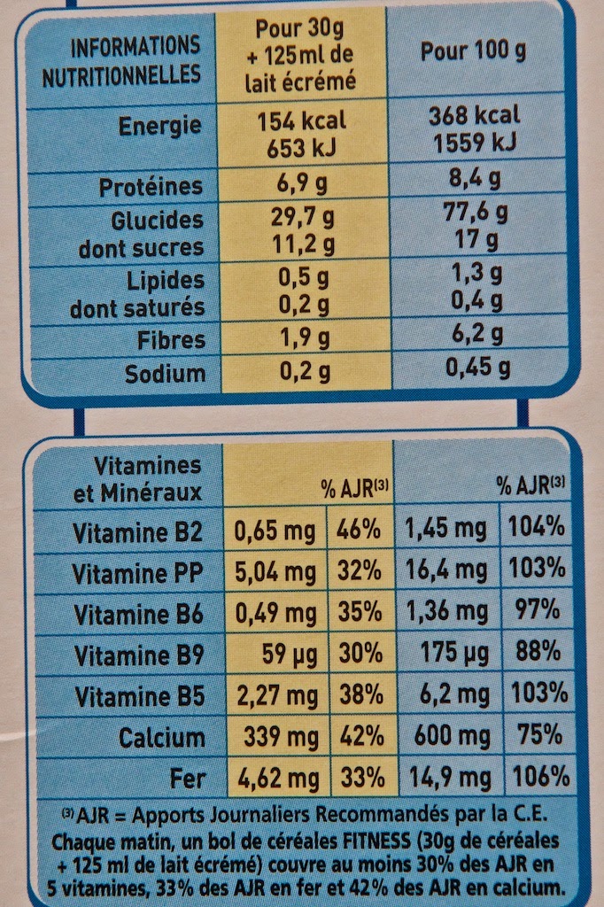 Céréales Fitness Nature (540g) par Nestlé