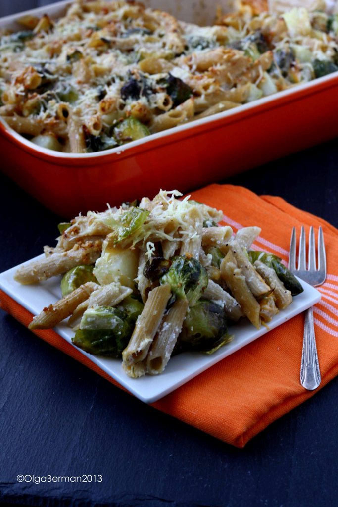 Mango & Tomato Nigella Lawson's Pasta with Brussels Sprouts and