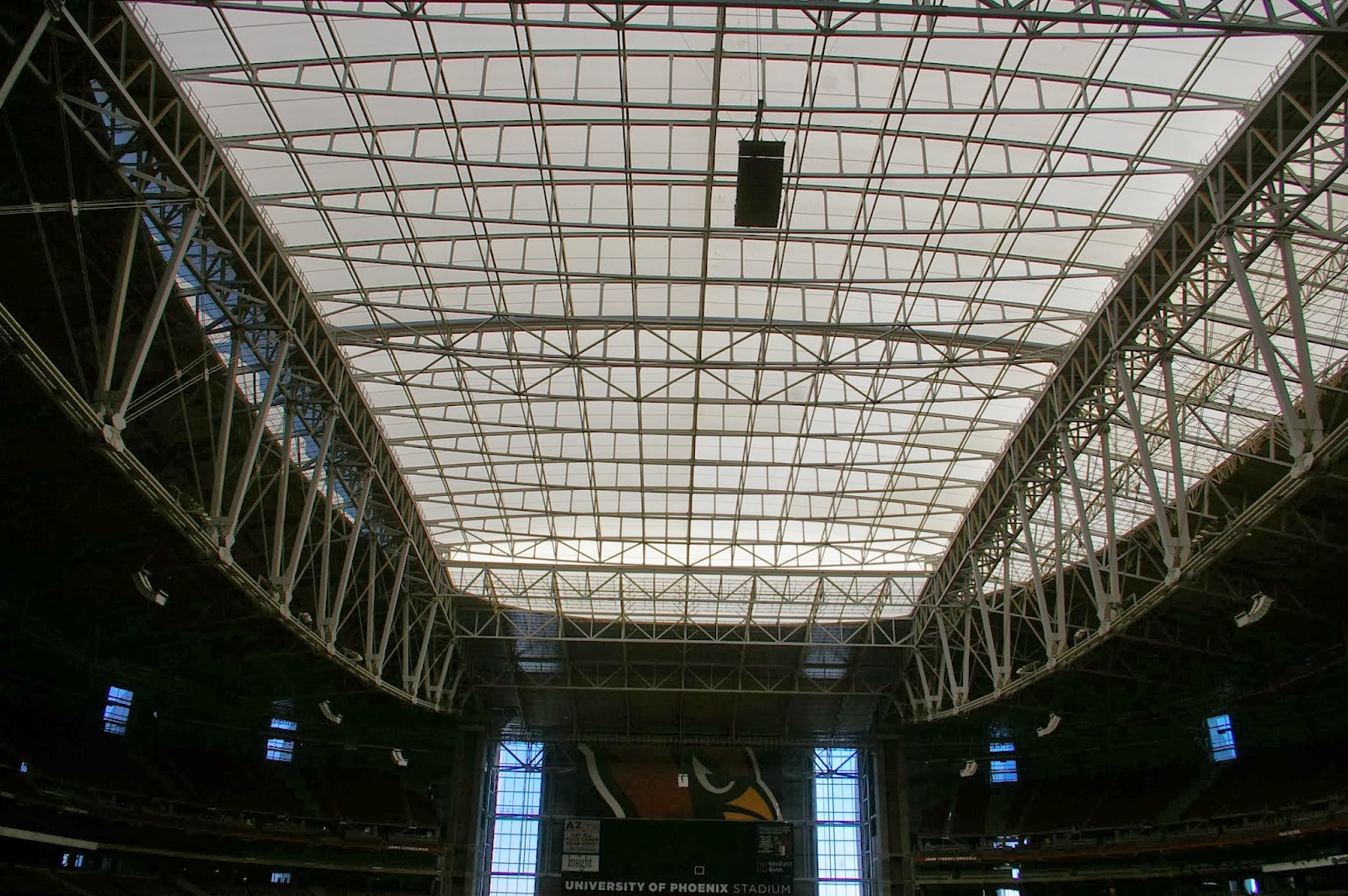 Fulltime RVing UNIVERSITY OF PHOENIX STADIUM TOUR