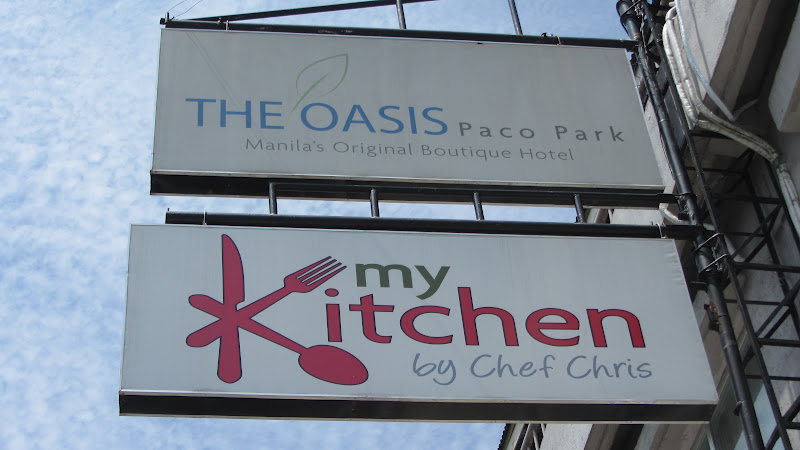 Walkandeat My Kitchen By Chef Chris At The Oasis Paco Park Hotel