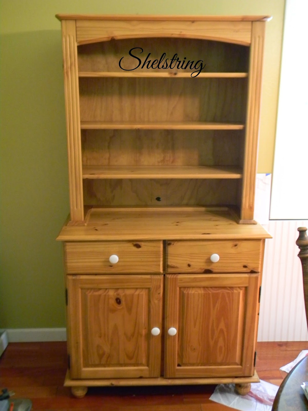 shelstring blog The Perfect Pine Hutch