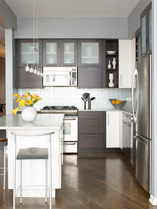 New Home Interior Design: Ideas for Kitchen Space Savers