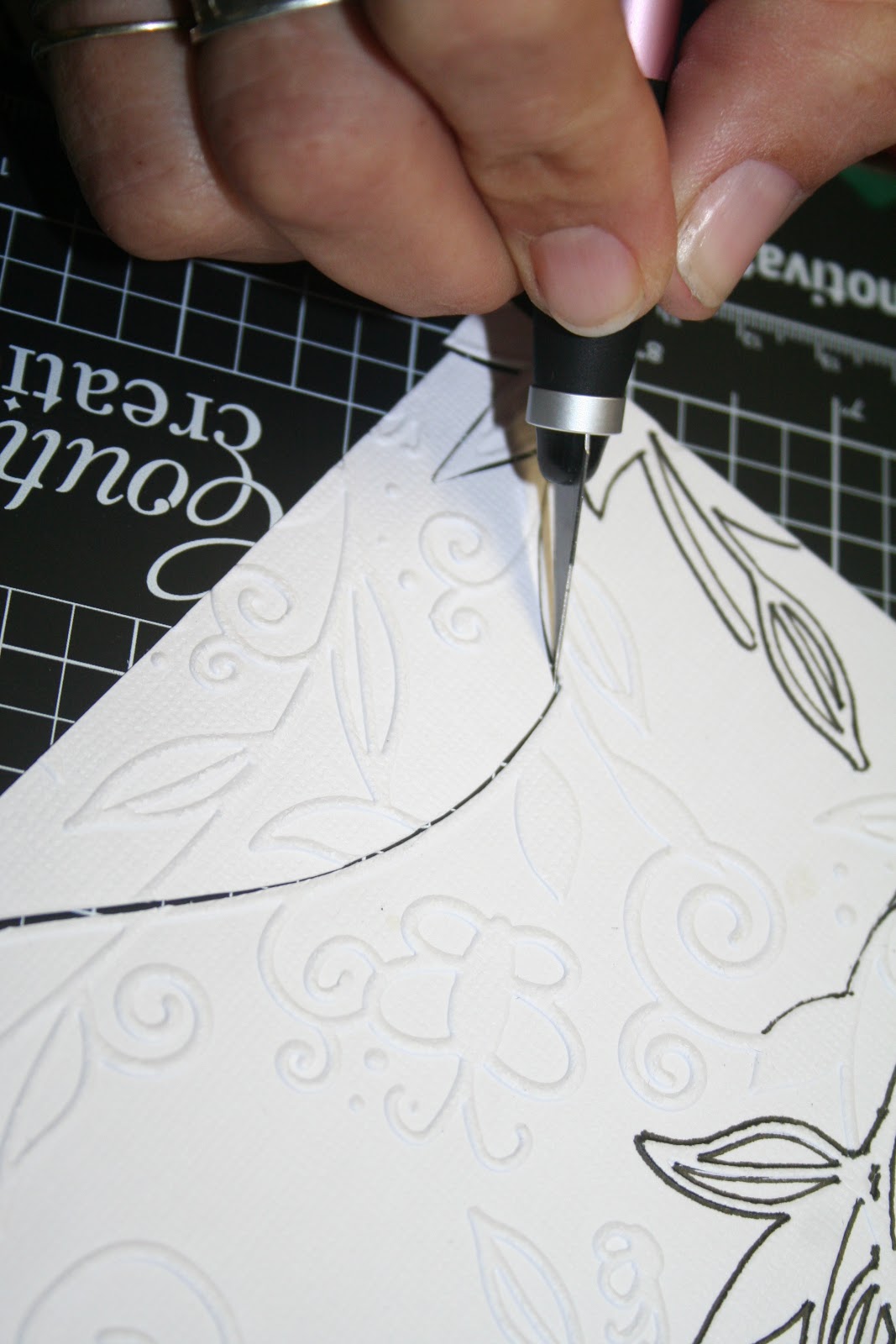 Fine Designs Embossing Folders One World Card Set Couture Creations