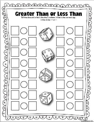 Printable Games With Dice | free dice games the lesson plan diva Printable Games With Dice | free dice games the lesson plan diva