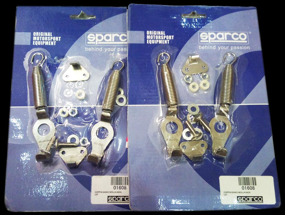 sparco bumper slinks, springs, straps, quick release and what ever else