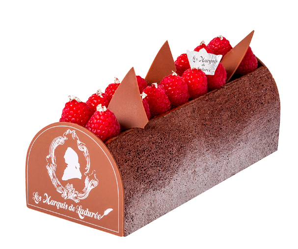 Bûche de noël 2014 - Ladurée ©Esther à Paris