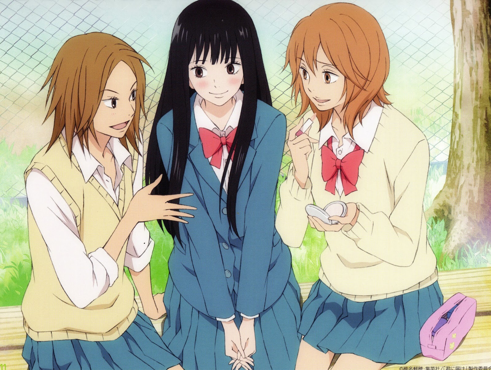 GallianMachi: Kimi Ni Todoke(Anime) - Sawako & Kazehaya HQ Wallpapers