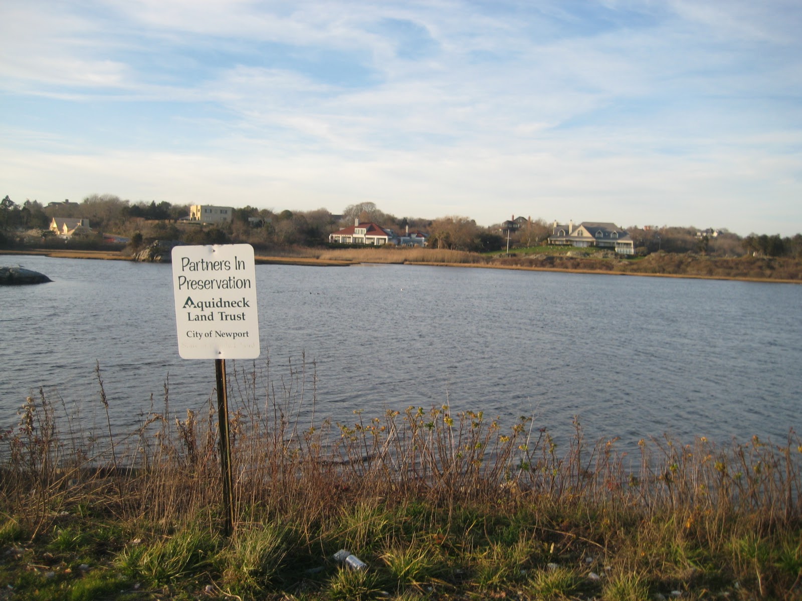 Aquidneck Island Conservation Gooseneck Cove