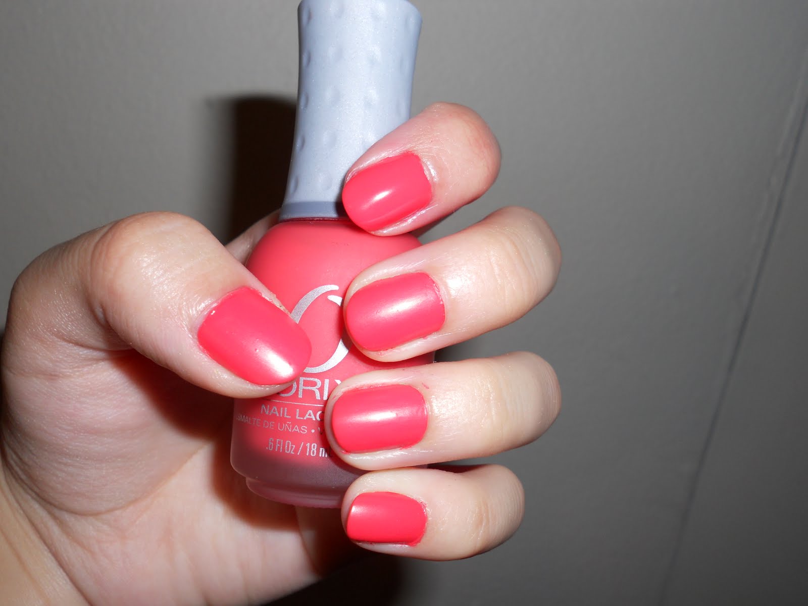9. Orly Nail Lacquer in "Haute Red" - wide 4