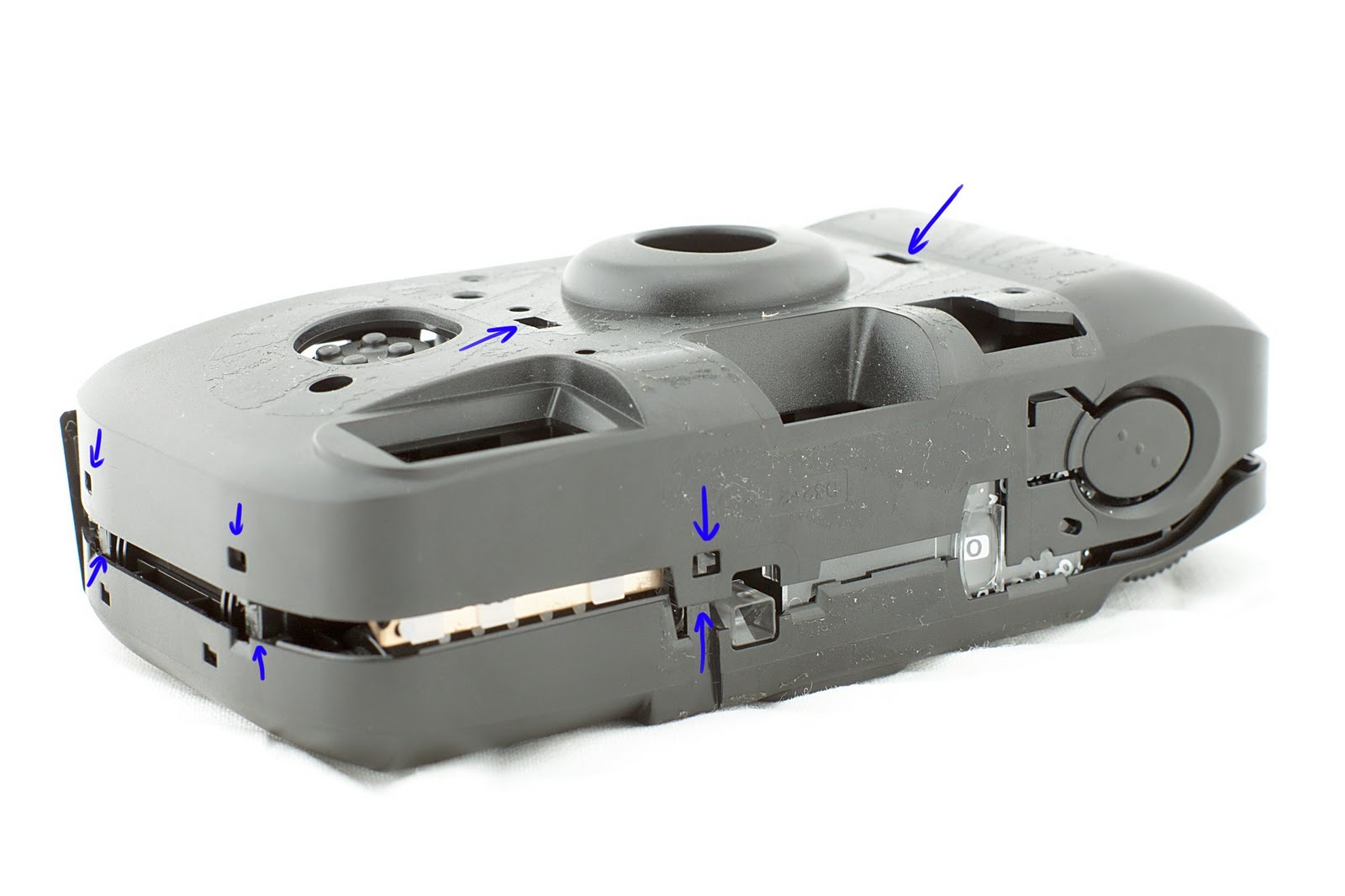 Highly Entropic Taking apart a disposable camera