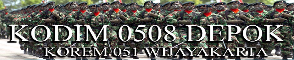 Komando Distrik Militer 0508 Depok | Disiplin, Profesional, Solid, Bersahabat & Merakyat