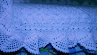 Toquilla bebé crochet azul Toquilla bebé ganchillo azul