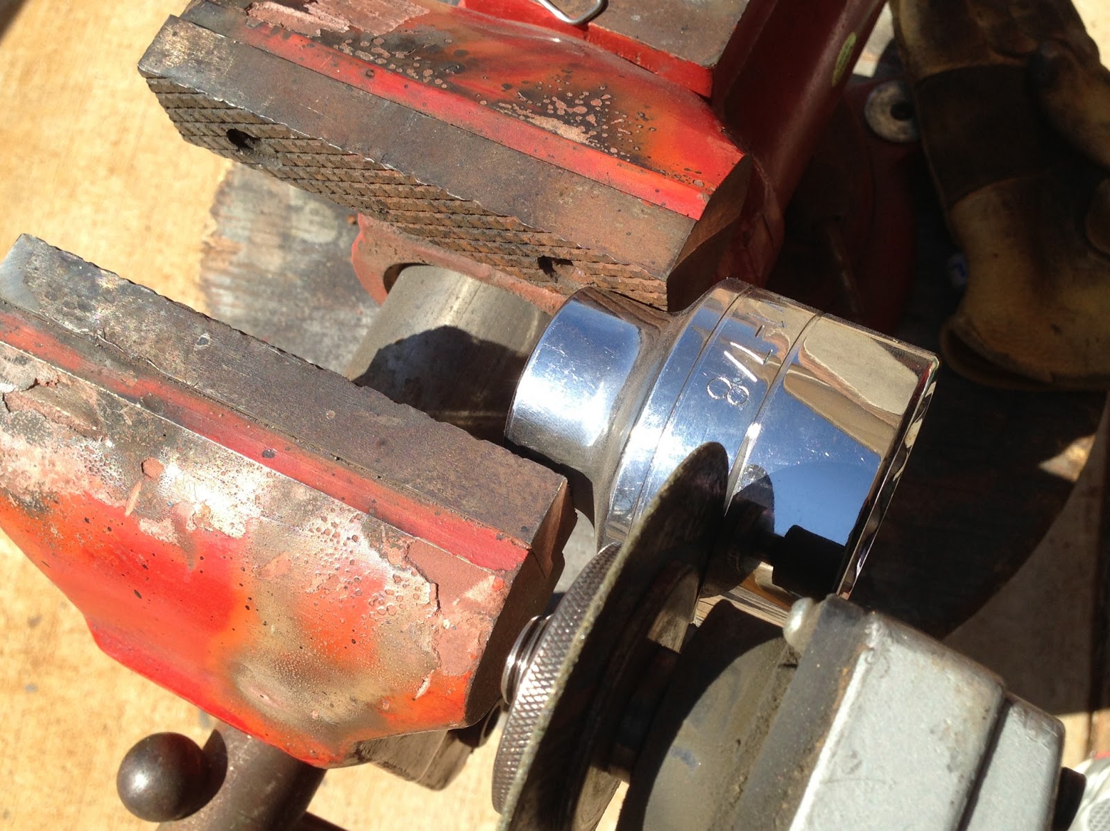 Homemade Harley Front Sprocket Socket