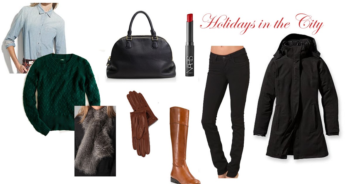 High Heeled Traveler Wardrobe New York City for The Holidays