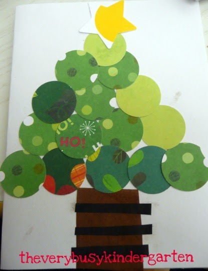 The Very Busy Kindergarten: Christmas Cards for the Elderly