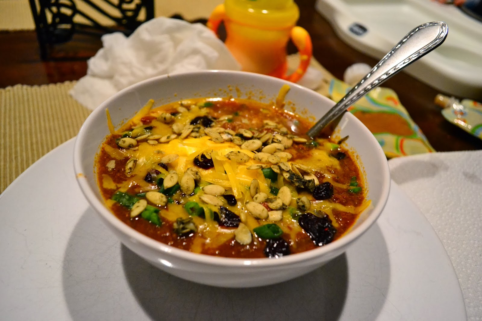 Slow Cooker Pumpkin Chili