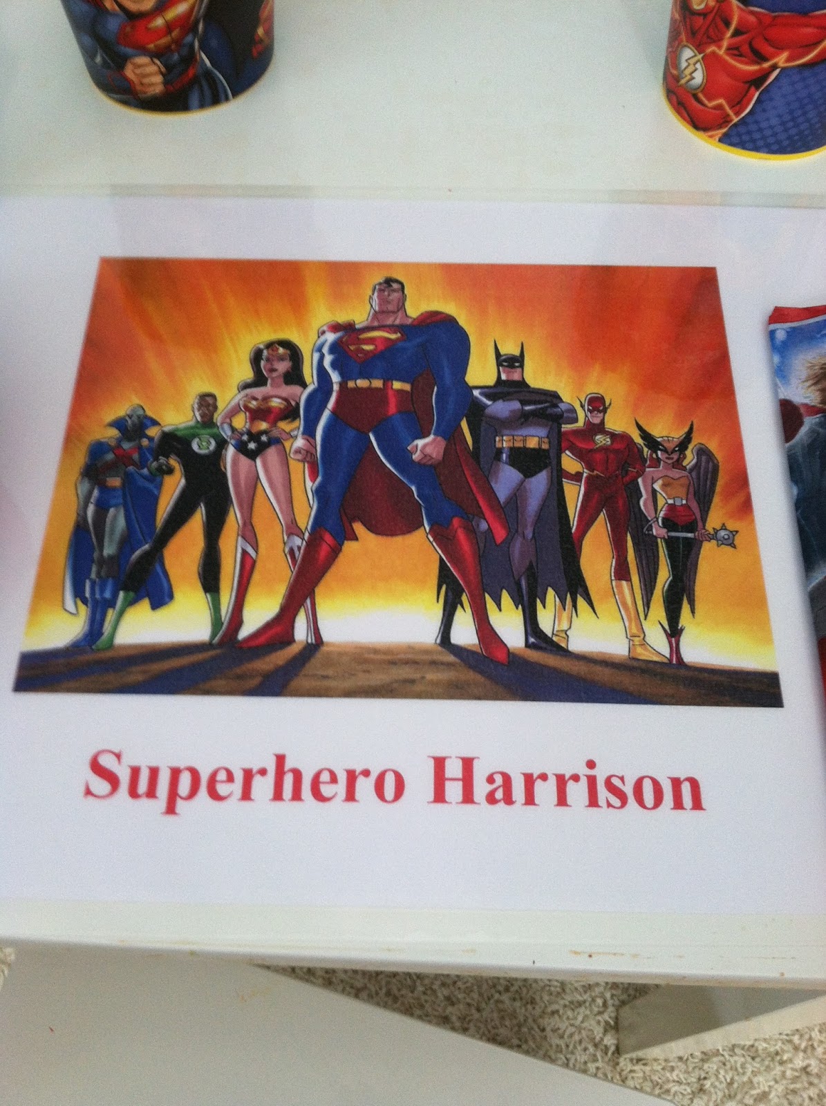 The Southern Sideboard Superhero Lunch