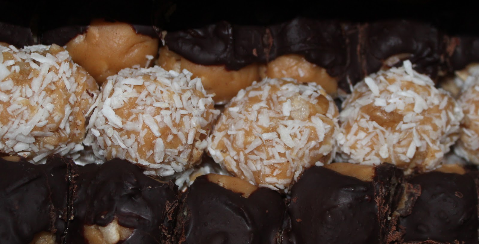 Healthy Choices Coconut wrapped Peanut Butter Balls