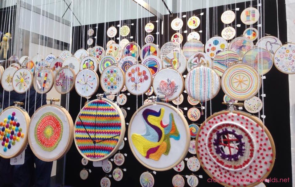 Crochet between worlds Captain Poprocks visits the Sydney Craft and