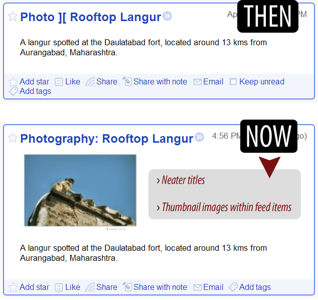 RSS Feed Improvements