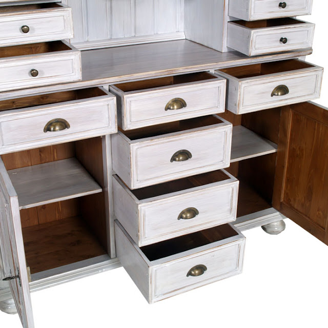 Mobili Shabby Chic Atelier myArtistic Credenza due corpi shabby chic