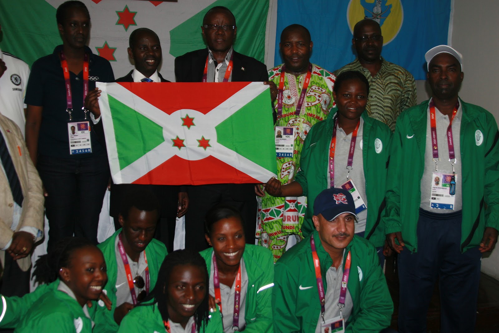 UBUNTU PLATFORM: burundi olympic athletes at a Luncheon at the Burundi