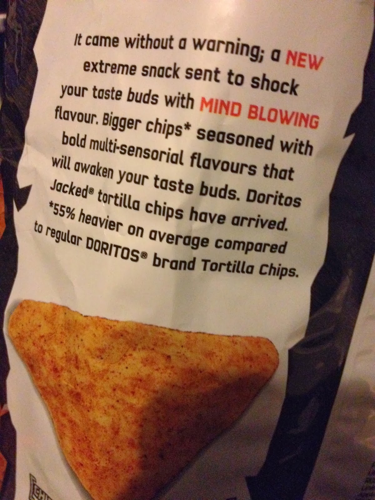 A Review A Day Today's Review Doritos Jacked Chicken Enchilada