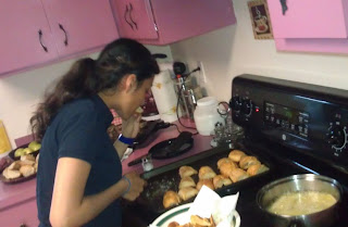 homemade hamburgers