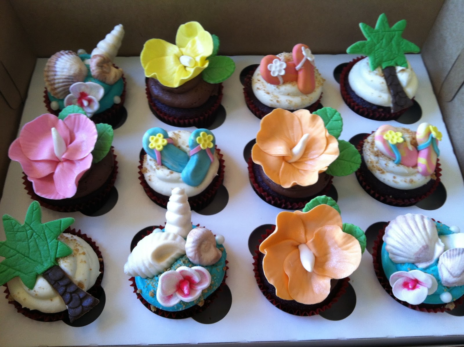 A Little Something Sweet Hawaiian Cupcakes