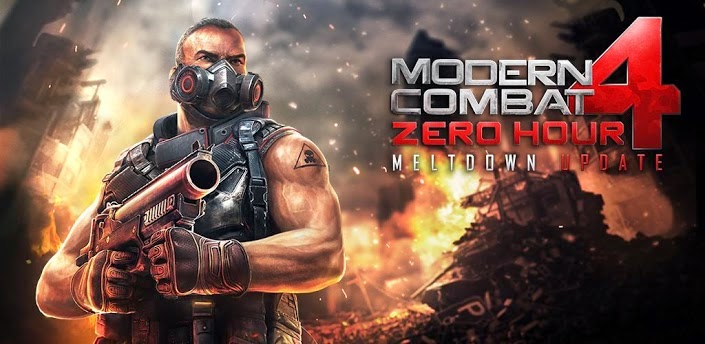 Modern Combat 4 Zero Hour Apk v1.1.7c build 11760 +OBB