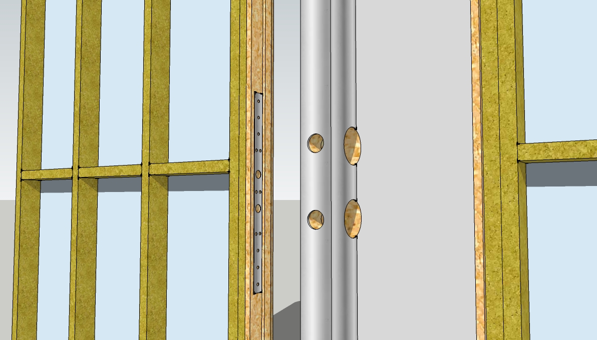 Stand Out Work Front Door Reinforcement Protection from Burglar Kickins