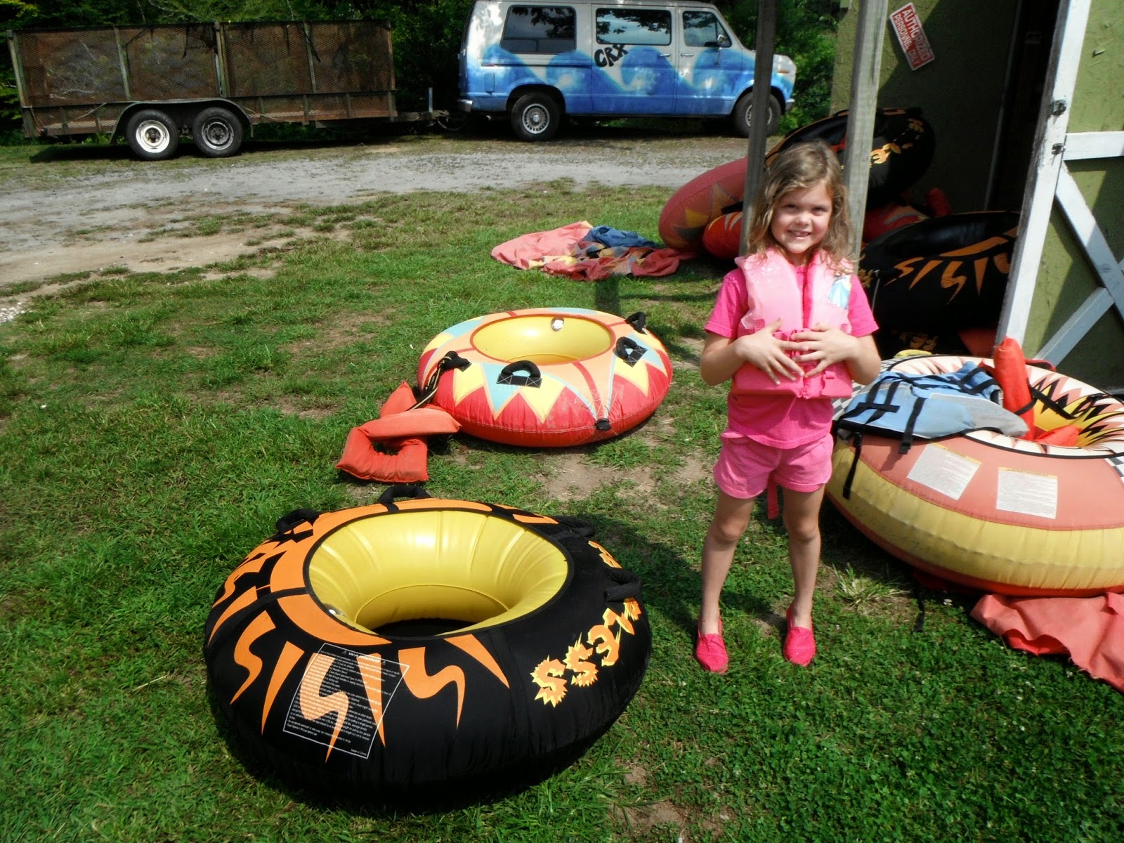 From BalancingMama WW Weekend tubing in Ellijay, GA