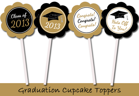 graduation printable cupcake topper | just b.CAUSE graduation printable cupcake topper | just b.CAUSE