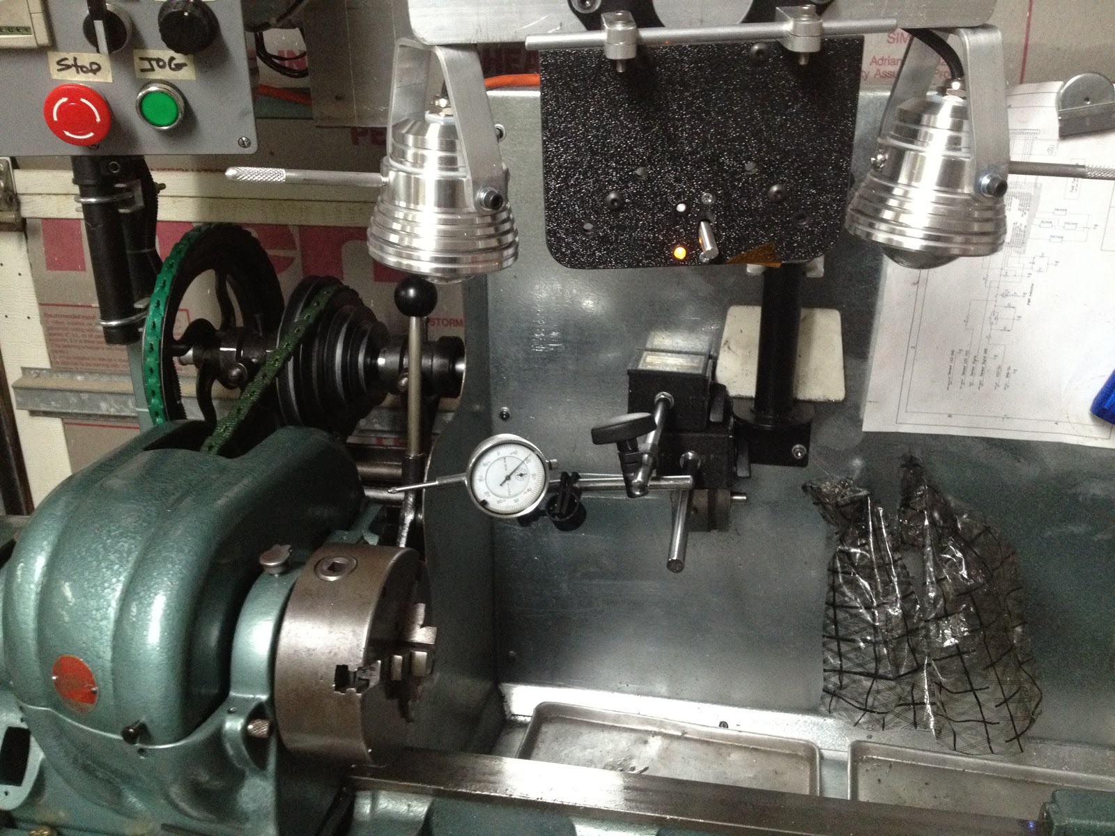 Led Work lights. Atlas lathe HYPE®LINKS