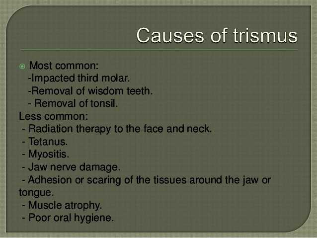 trismus trismus