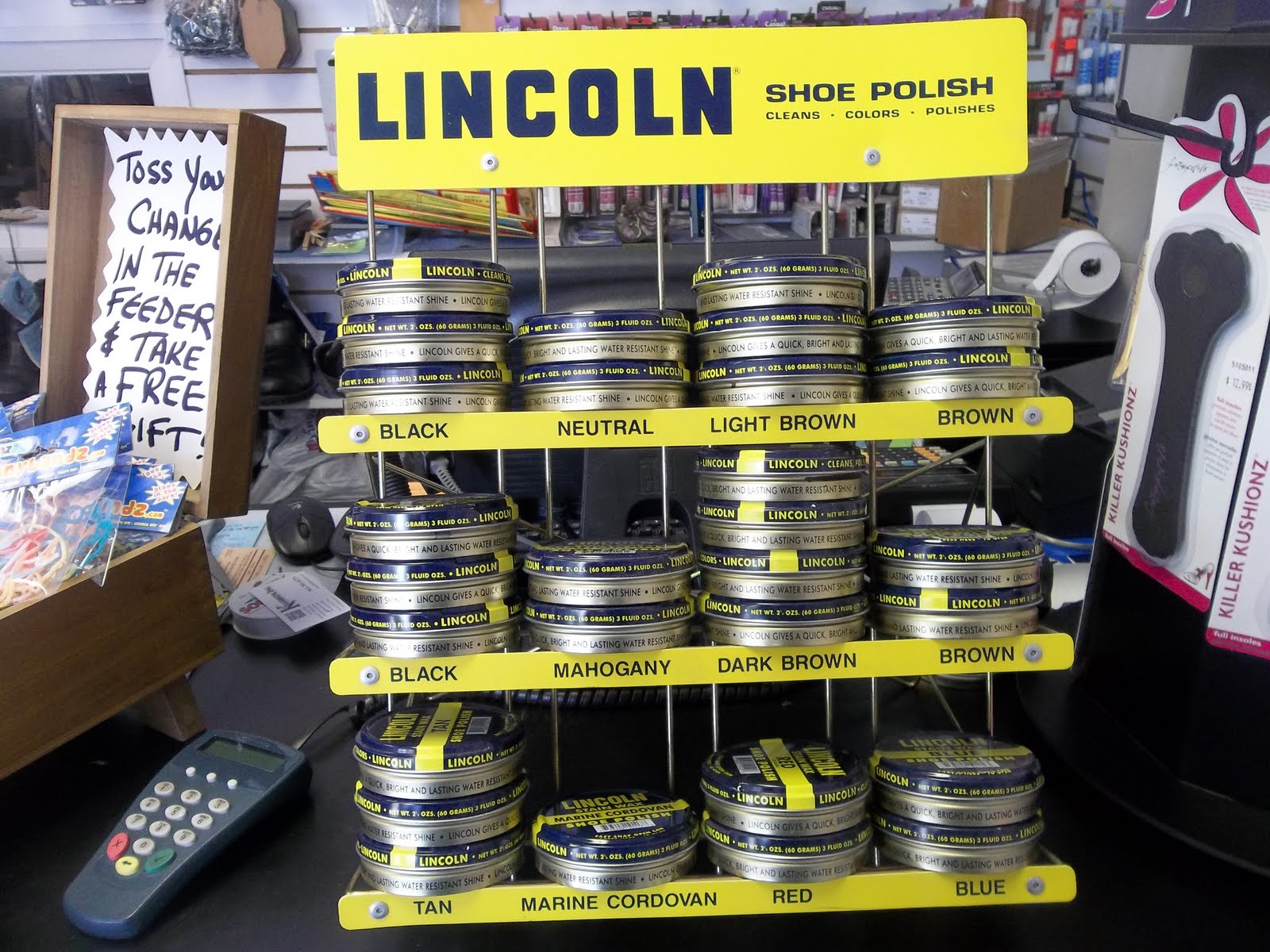 Edgewood Drive Shoe Repair We Use Lincoln Stain Wax Shoe Polish