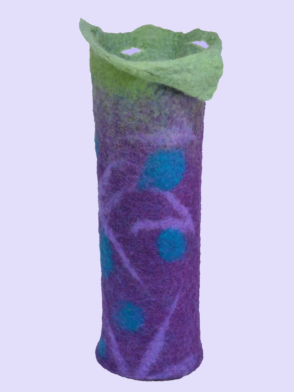 Lisa's Felted Art ***Felted Vase***