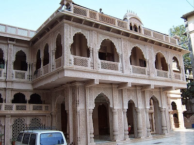 Shri Radha Gopinath Temple building Exterior of Shri Radha Gopinath Temple Mumbai