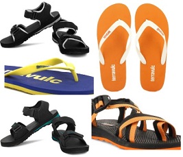 Buy TerraVulc Men’s Sandals & Floaters below Rs.319 @ Flipkart (Limited Period Offer)