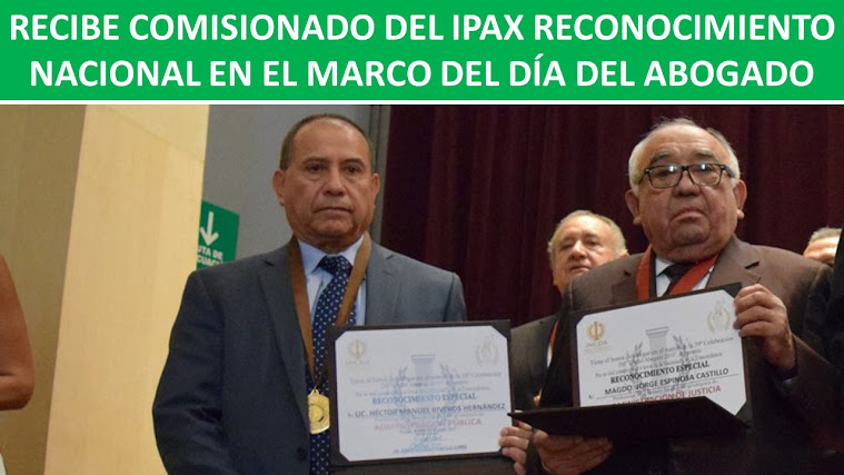 RECONOCIMIENTO NACIONAL
