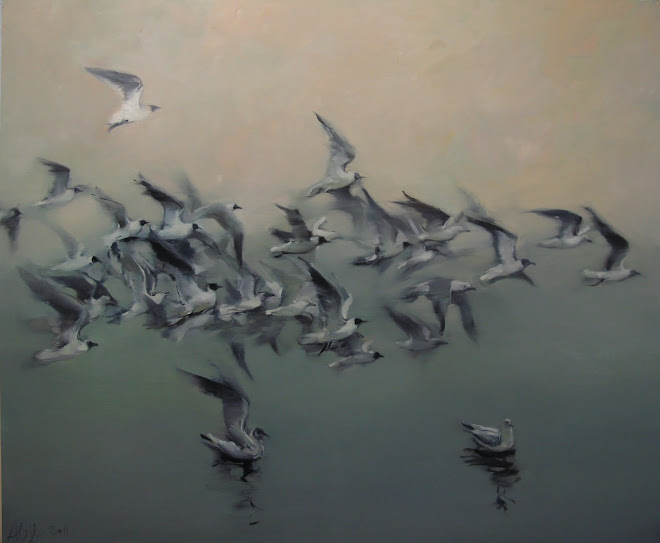 "Fly", oil on canvas, 100x110cm, 2011